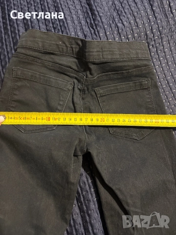 Дънки 134 см черни, снимка 4 - Детски панталони и дънки - 51945404