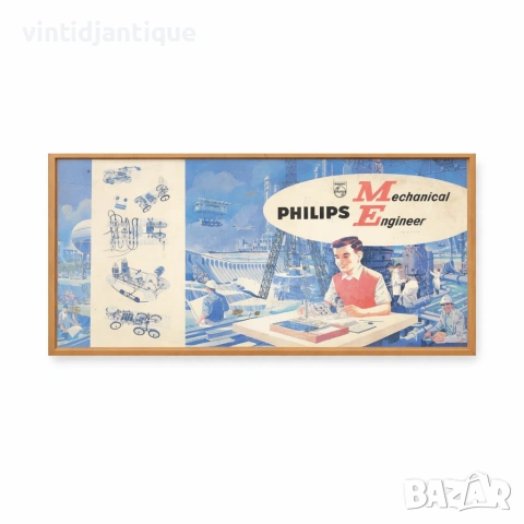 Ретро комплект за конструиране Philips Mechanical Engineer.
