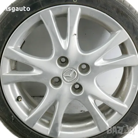 Алуминиеви джанти 4x100 с гуми R16 Mazda 2 II (DE) 2007-2010 ID: 164362, снимка 5 - Гуми и джанти - 56160230