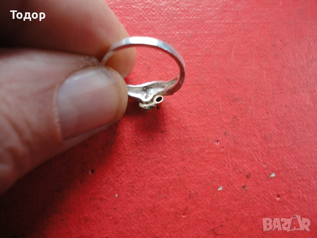Страхотен сребърен пръстен с камъни 22, снимка 4 - Пръстени - 53304278
