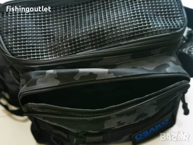 Рибарска чанта за спининг за носене на кръста Osako OS0035, снимка 16 - Такъми - 39793227
