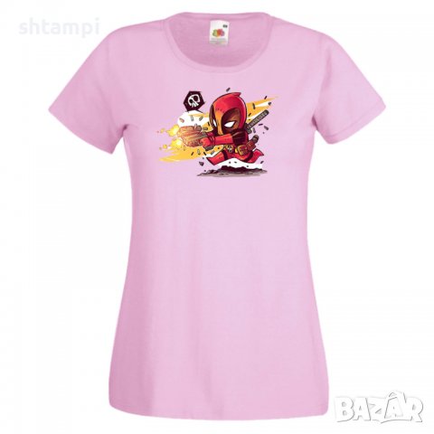 Дамска тениска Marvel Deadpool 2 Игра,Изненада,Подарък,Геймър,, снимка 11 - Тениски - 36741004