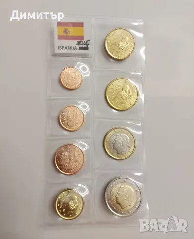 Испания евро сет 2026 UNC