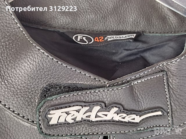 Fieldsheer leather motorjack D42/F44, снимка 11 - Якета - 38112724