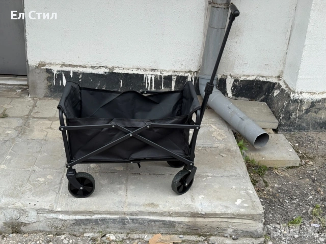 Многофункционална сгъваема количка 2 в 1 с масичка за къмпинг и пикник TV136, снимка 12 - Други стоки за дома - 53880271