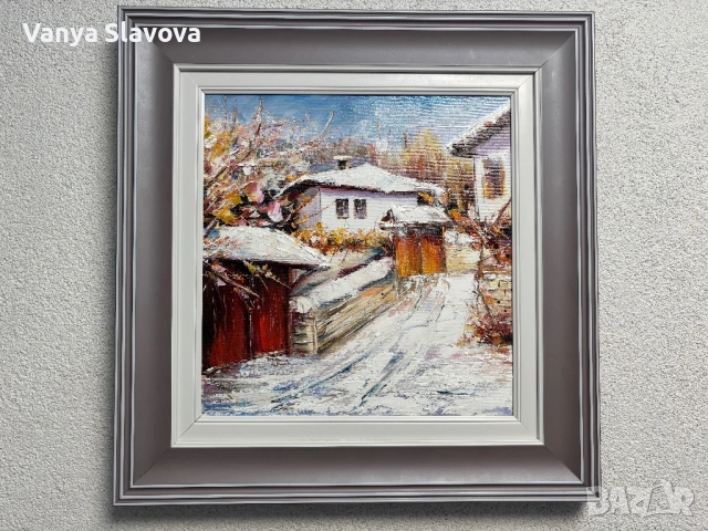 Нова маслена картина , снимка 3 - Картини - 53212147