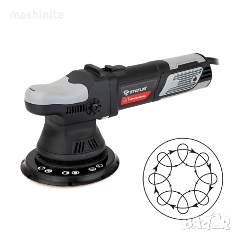 Електрическа полирмашина ексцентър професионална XPA15-150CE Status, снимка 3 - Полирмашини - 50567586