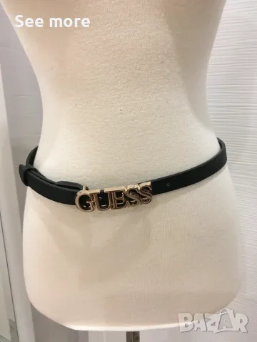 GUESS Uptown Chic / Lefia Logo-Script Belt дамски колан, снимка 2 - Колани - 55952022