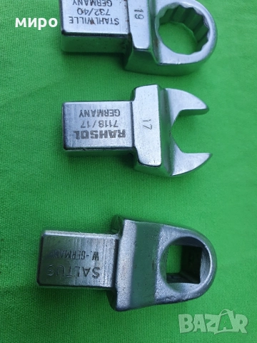 Вложки за динамометричен ключ Hazet,Rahsol,Stahwille Saltus, снимка 4 - Ключове - 51640132