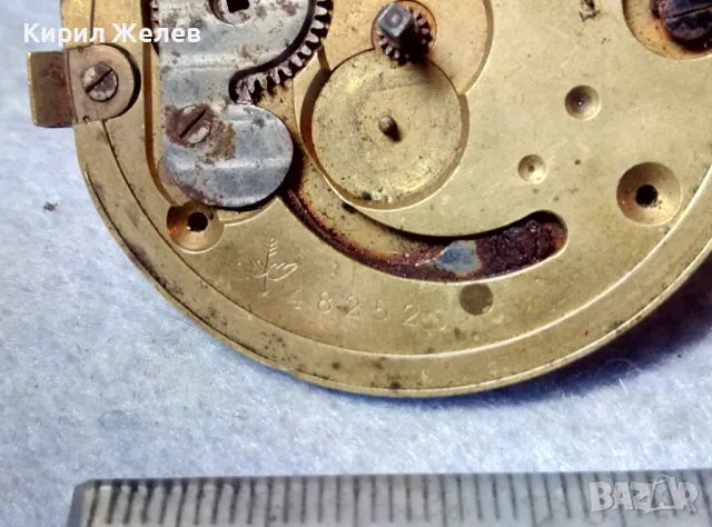 SHEFFIELD J.G. GRAVES МЕХАНИЗЪМ от СТАР РЯДЪК КОЛЕКЦИОНЕРСКИ ДЖОБЕН ЧАСОВНИК АНГЛИЯ 34544, снимка 8 - Антикварни и старинни предмети - 48553666