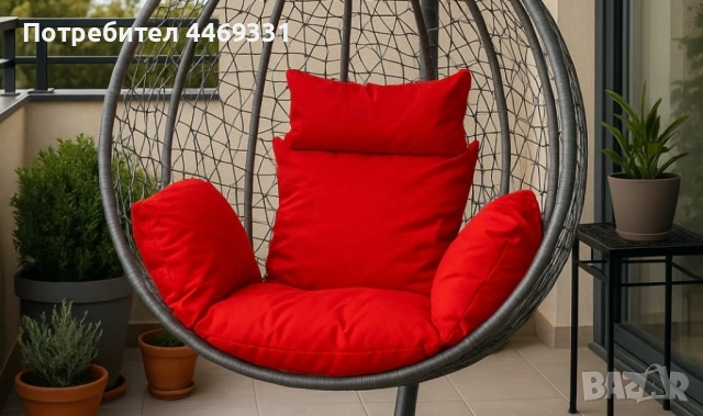 Градинска висяща люлка тип гнездо,яйце–Промоция!, снимка 5 - Други - 52376787