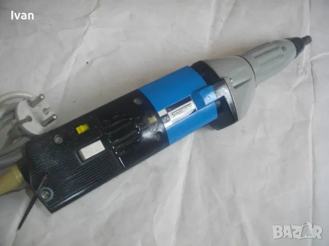 Промишлен Индустриален ЕЛЕКТРИЧЕСКИ ПРАВ ШЛАЙФ за завинтване винтове М3-М6 ГДР SMALCALDA VEB DDR , снимка 5 - Други инструменти - 47601423