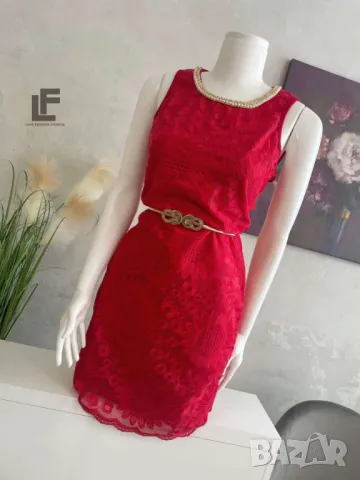 Рокля LFS Glam Season Red  , снимка 6 - Рокли - 50434762