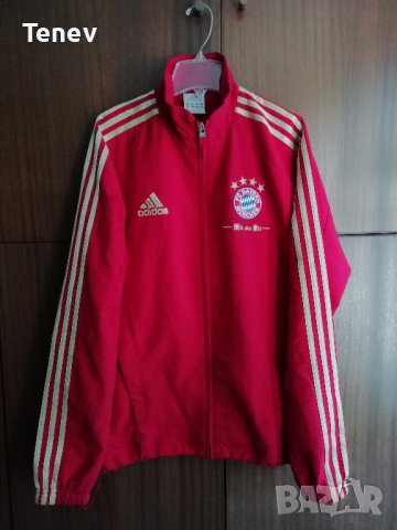 Bayern Munich Adidas оригинално яке горнище Байерн Мюнхен размер S в  Спортни дрехи, екипи в гр. Сливен - ID37932201 — Bazar.bg