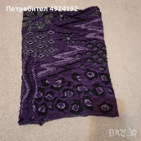 Памучен шал ,яка , снимка 4 - Шалове - 56183418