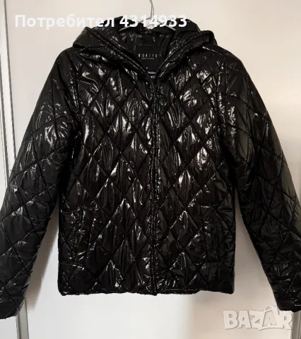 Черно непромокаемо яке, снимка 2 - Якета - 48160872