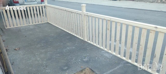 Дървен парапет по размер, снимка 4 - Декорация за дома - 51233503