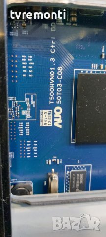 TCON BOARD ,T500HVN01.3 Ctrl BD,50T03-C08 for SAMSUNG UE50ES6300 for , дисплей LE500CSA-B1, снимка 2 - Части и Платки - 40794539