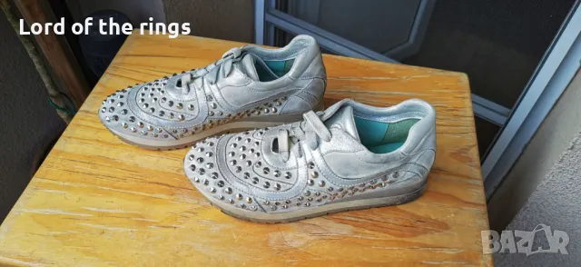 Оригинални маркови дамски сникърси LUCIANO BARACHINI - 37 номер, снимка 2 - Маратонки - 49872779