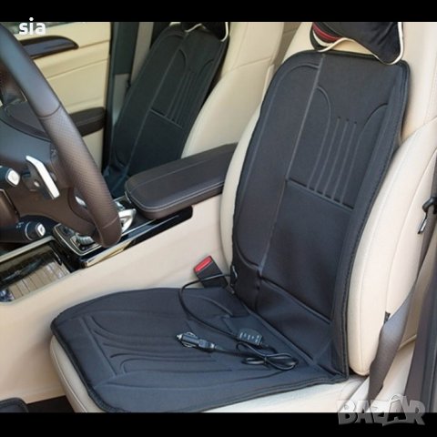 Подложка за седалка с подгрев,91см х 45см, калъф за автомобила с нагряване, 60W, снимка 3 - Аксесоари и консумативи - 27313439