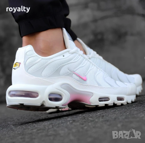 Nike Air Max TN White & Pink Дамски Маратонки Найк с Кутия 36-40 Номер 