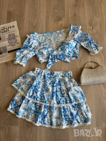 дамски комплект бюстие и пола 