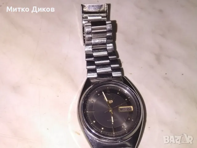 Seiko 5 automatic "851238"N перфектен автоматичен часовник метална ориг.верижка, снимка 3 - Мъжки - 48428867