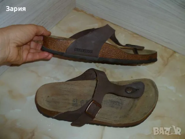 BIRKENSTOCKчехли №41 , снимка 2 - Чехли - 56331692