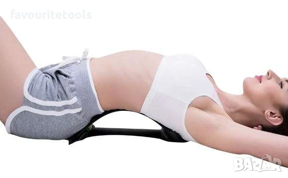 Уред за разтягане и масаж на гърба Trizand, до 150 кг, снимка 3 - Фитнес уреди - 51246003