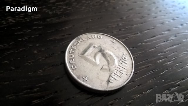 Монета - Германия - 5 пфенига | 1953г.; серия Е