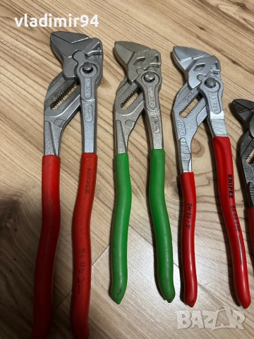 Клещи KNIPEX ключ 180/250/300mm, снимка 4 - Клещи - 52898663