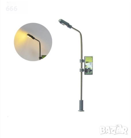 20 броя миниатюрни LED улични лампиа, снимка 7 - Друга електроника - 52879564