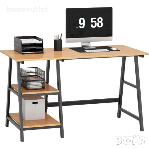 ПРОМОЦИЯ Офис бюро с отворени рафтове за съхранение DX-233-120OK