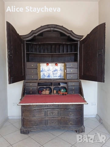 Старинно бюро / секретер , снимка 3 - Антикварни и старинни предмети - 51616999