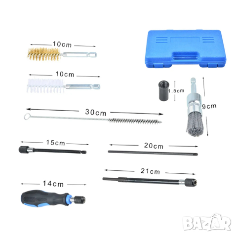 Четки за почистване на слотове на дизелови инжектори, канали, Четки за чистене на дизел инжектори, снимка 2 - Аксесоари и консумативи - 44659123