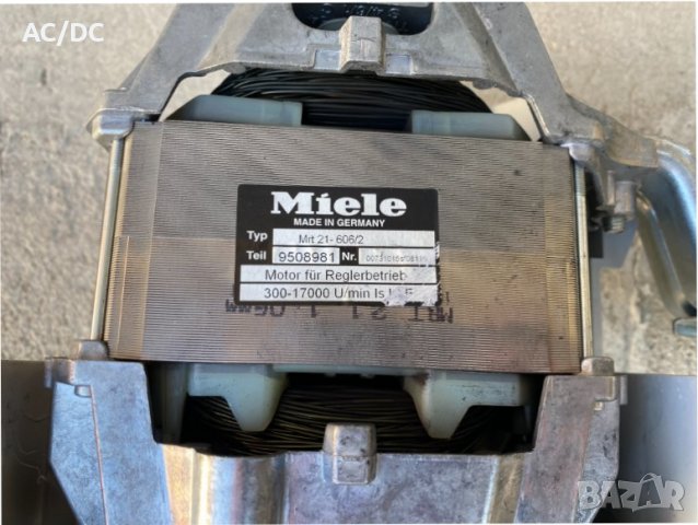 Miele Motor MRT 21-606/2 мотор за пералня Миеле + управление/за ремонт, снимка 2 - Перални - 39190172
