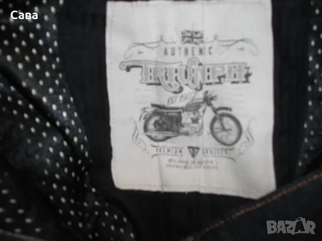Мото дънки TRIUMPH  мъжки,М, снимка 7 - Дънки - 56350393