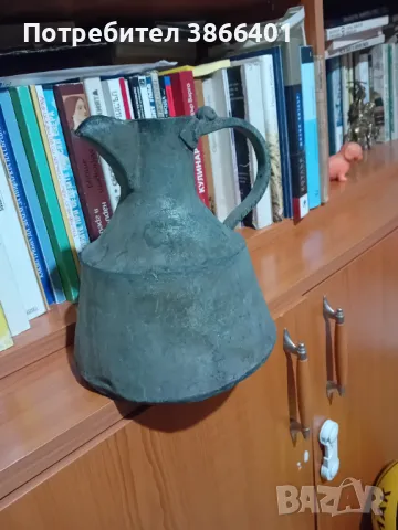 Меден ибрик, снимка 3 - Антикварни и старинни предмети - 48386667