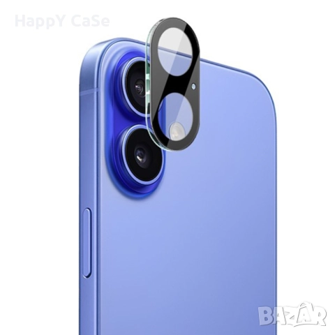 Apple iPhone 17 / Pro / Max / Air / 3D 9H Стъклен протектор за камера, снимка 3 - Фолия, протектори - 51813207