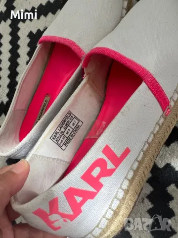 Karl Lagerfeld Еспадрели/Обувки 38, снимка 14 - Дамски ежедневни обувки - 45510254