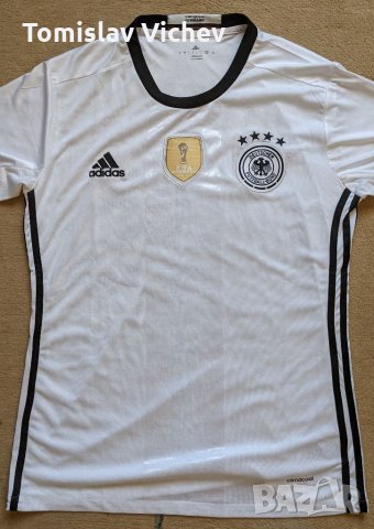 Германия Адидас L фланелки национален отбор , снимка 7 - Футбол - 33900475