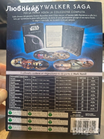 Междузвездни войни: Пълен комплект DVD с филма „Скайуокър“ [2019] , снимка 5 - DVD филми - 53293076