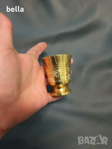 РЯДКО БРОНЗОВО ХАВАНЧЕ ГРАВИРОНО,ИНИЦИАЛИ ДР , снимка 5 - Антикварни и старинни предмети - 49244314