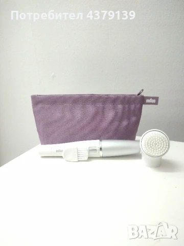 Braun Silk Epil Face 810 епилатор за лице и почистваща четка , снимка 3 - Епилатори - 51326478