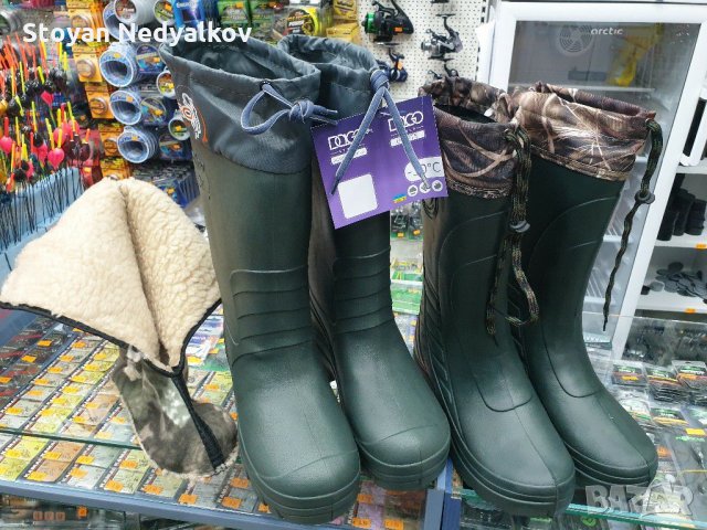 Ботуши Олекотени с Термо Чорап, снимка 2 - Екипировка - 30768388