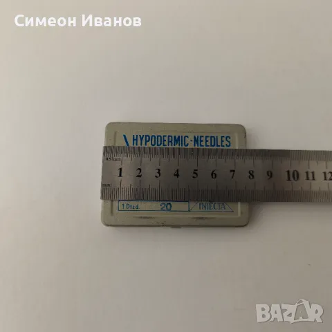 Стари игли за спринцовка Injekta Германия 12 броя #5925, снимка 11 - Антикварни и старинни предмети - 50419874