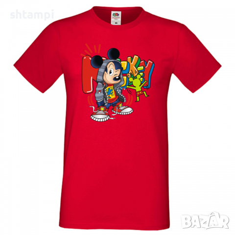 Мъжка тениска Mickey Teenager Подарък,Изненада,Рожден ден, снимка 8 - Тениски - 36577773