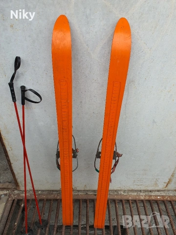 Ретро ски Germina , снимка 5 - Зимни спортове - 53220348