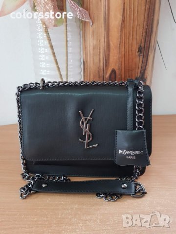 Черна чанта YSL код SG 591, снимка 2 - Чанти - 33556591