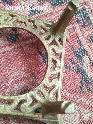 Поставка бронзова 33206, снимка 9 - Колекции - 38416789